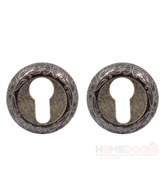 Дверная накладка RDA Antique Collection ZR античная бронза (23642) - Фото№1