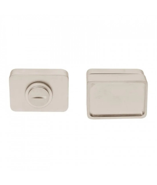 Накладка M&T Luxor матовий нікель/без вставки WC (40720) - Фото№1