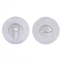 Дверная накладка WC RDA WC матовый брашенный хром WC Forme R (55445)