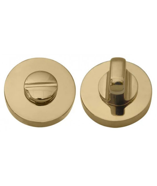 Дверная накладка WC Colombo Design CD 49 BZG G полированная латунь. - Фото№1