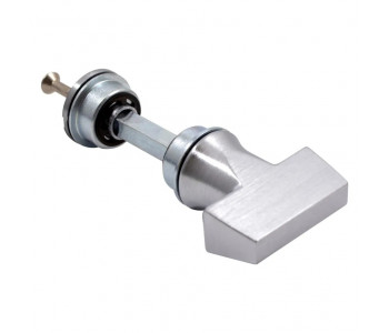 Дверная накладка под цилиндр Nuda хром матовый