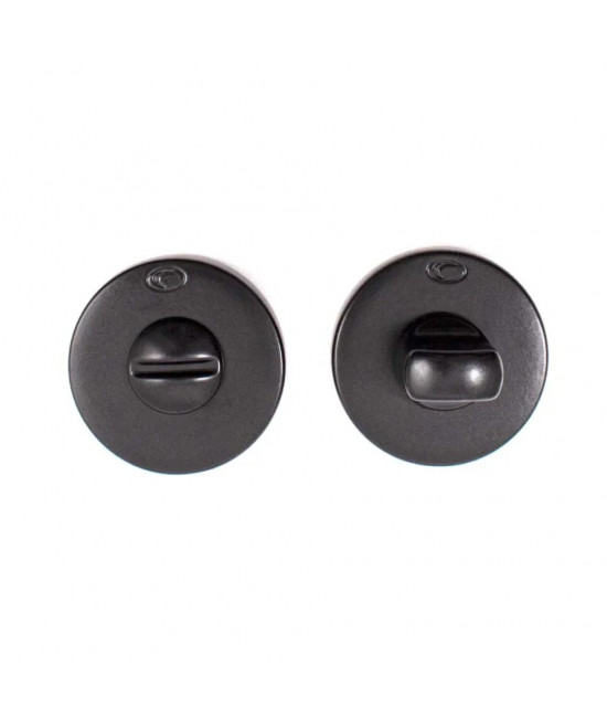 Дверная накладка под WC CONVEX 2015 черный матовый - Фото№1