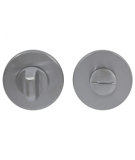 Дверная накладка под WC Buonelle R B-05 хром матовый - Фото№1