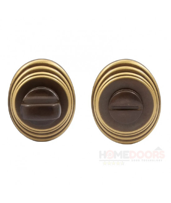 Дверная накладка Colombo Design DB 19 BZG WC бронза Cameo (45529) - Фото№1