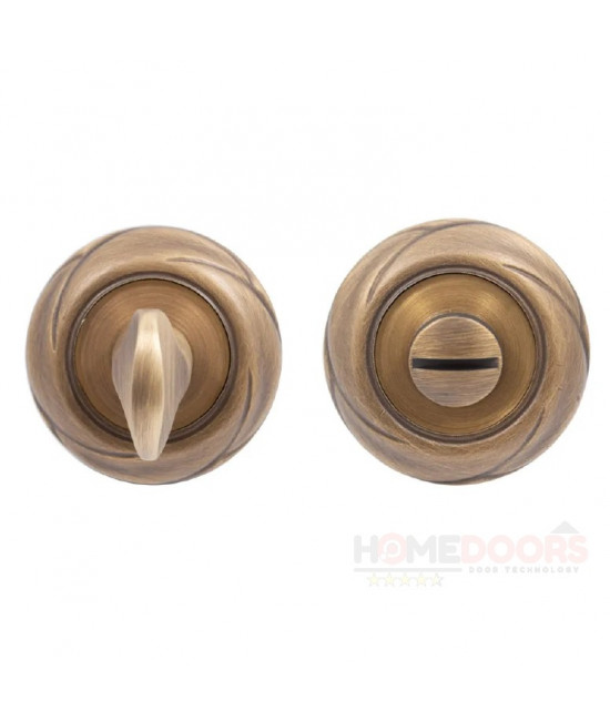 Дверная накладка WC Fimet 258 F43 матовая бронза (38705) - Фото№1