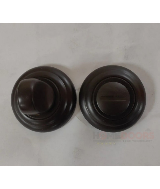 Дверная накладка WC Mandelli Rondo античная бронза (24425) - Фото№1