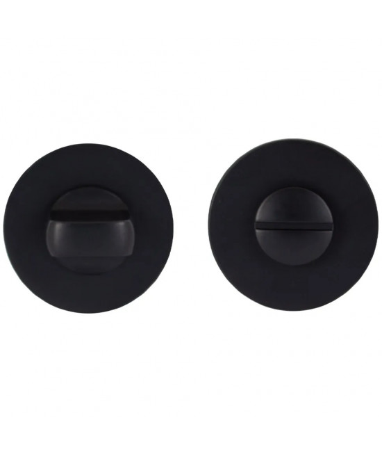 Дверная накладка под WC RDA бронза матовая (розетта 6 мм) - Фото№1