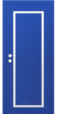 RODOS Loft Porto 2 полустекло - RAL 9010