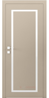 RODOS Loft Porto 2 полустекло - RAL 9010