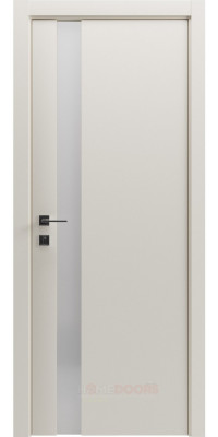 RODOS Loft Porto 2 полустекло - RAL 9010