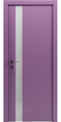 RODOS Loft Porto 2 полустекло - RAL 9010