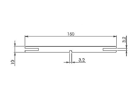 Доборная доска ДВП телескоп