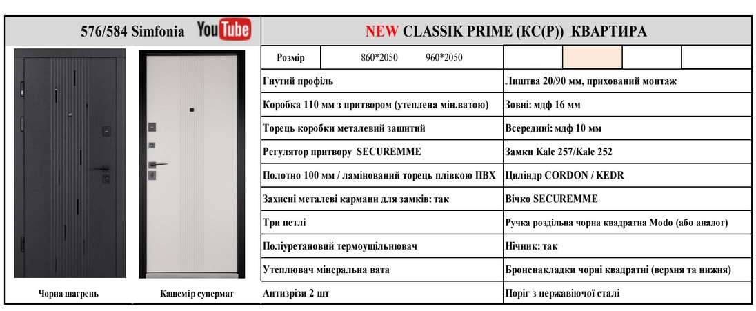 ABWEHR - 576/584 Simfonia CLASSIK PRIME (КС(P)) (квартира)