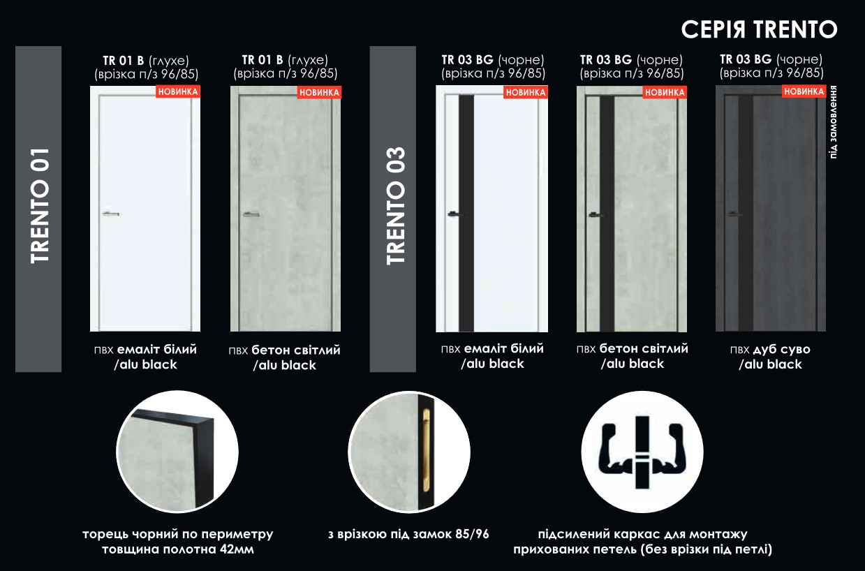 Коллекция TRENTO ТМ doors