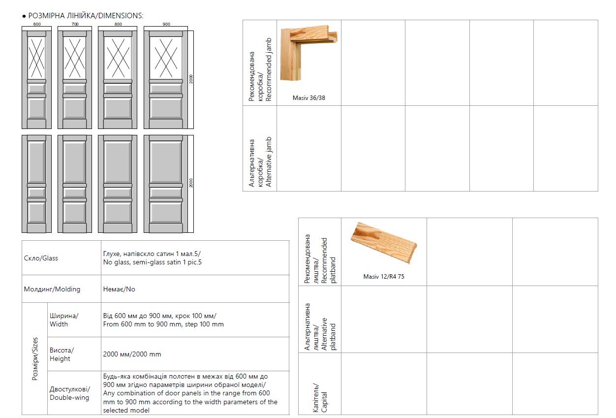 woodmix rodos конструктив дверей